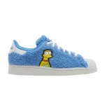 Кроссовки adidas The Simpsons x Superstar Big Kid 'Marge Simpson', синий - фото