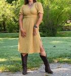 Платье Келлер желтого цвета DEAR JOHN DENIM - фото 4