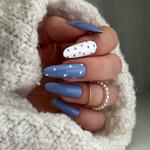 Гибридный лак 95. Blake Isabellenails Blue Sky Blue Beautiona - фото 3