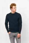 Свитер Crew Neck PROFUOMO, цвет navy - фото