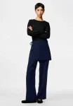 Брюки Pieces, Maritime Blue - фото 2