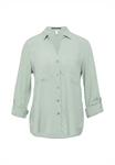 Блузка на пуговицах QS, зеленый - фото 4