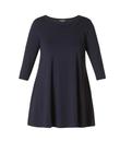 Туника BASE LEVEL CURVY Tunic Aria, темно-синий - фото