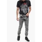 Серые хлопковые джинсы Деним Diesel, Gray - фото 4