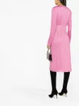 Платье миди со сборками TOM FORD, розовый - фото 4