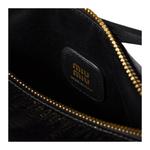 MIU MIU Сумка Naplak Patent Leather Pouch Women's Black - фото 5