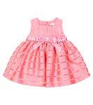 Детское платье с бантом Patachou, розовый - фото