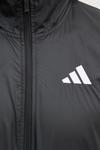 Куртка Adidas Essentials 3-Stripes Windbreaker, черный - фото 6