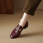 FMM Женские лоферы красные, цвет Red - фото 2