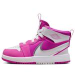 Кроссовки 1 mid rm easyon 'fire pink white' Air Jordan, розовый - фото