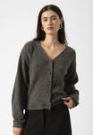 Кардиган Soaked in Luxury V-NECK, Grey Melange/Grey - фото