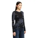 Лонгслив G-Star Aop Slim, серый - фото 4