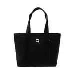 Сумка-Шоппер k/ikonik 2.0 на молнии Karl Lagerfeld, черный - фото
