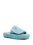 Natasha Zinko шлепанцы Happy на липучках, синий - фото 2