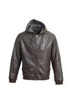 Куртка Le Temps Des Cerises Leather jacket, Brown - фото