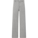 Прямые джинсы с монограммой DIOR, серый - фото