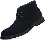 Ботинки Чукка из замши Valen SWZEC, Black - фото 2