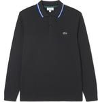 LACOSTE Мужская черная поло - фото