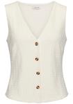 Костюмный жилет LASCANA, кремовый - фото