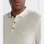 Рубашка поло стандартного кроя Boss, экрю - фото 4