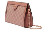 Сумка ophidia gg small shoulder bag 'pink' Gucci, розовый - фото 2
