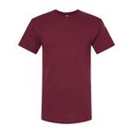 Золотая футболка M&o Soft Touch M&O, цвет Maroon - фото