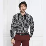 Рубашка узкого кроя Karl Lagerfeld, черный - фото 2