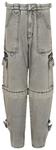 Брюки-карго Givenchy Convertible, серый - фото