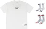 Баскетбольная майка унисекс VEIDOORN, ледниково-белый + 2 пары баскетбольных носков (случайный цвет) - фото 2