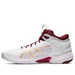 Кроссовки Gel Burst 24 красные Asics, белый - фото