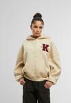Толстовка Karl Kani Zip-up sweatshirt, Sand - фото