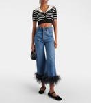 Балетки из велюра Miu Miu, черный - фото 2