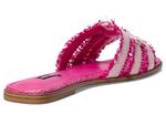 Сандалии Nine West Germanny, Pink/Natural Multi - фото 5