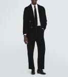 Бархатный блейзер Giorgio Armani, Ganache - фото 2