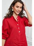 Блуза La Compagnie Du Lin, красный - фото 4