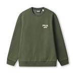 Свитшот мужской Originale FILA, зеленый - фото