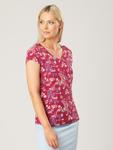 Футболка Quiosque Shirt 2LA002, цвет mottled red - фото 2