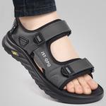 Пляжные шлепанцы мужские Captain illy, серый - фото 6