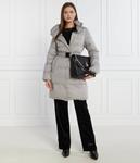 Куртка женская Patrizia Pepe с поясом и воротником-стойкой, серый - фото 2