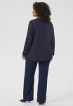 Блуза Kaffe Curve, темно-синий - фото 3