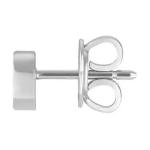 GUCCI 18kt белое золото серьги-гвоздики interlocking - фото 5