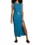 Платье-макси Durangoo Danube синего цвета Chaser - фото 2