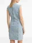Джинсовое платье мини GZdea с бахромой Gestuz, синий - фото 2