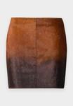Юбка Samsøe Samsøe LIL SKIRT, Light Brown/Dark Brown - фото 5