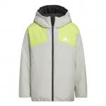 Детская пуховая куртка Adidas, черный - фото