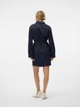 Платье до колена Vero Moda, темно-синий деним - фото 4