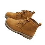 Жёлтый ботинок Short Martin мужской HUANQIU, хаки - фото 8