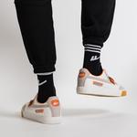 Кеды унисекс с низким верхом цвета риса/кофе Warrior - фото 9