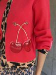 Кардиган Never Fully Dressed CHERRY HOLLY CARDIGAN, Red - фото 6
