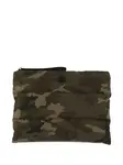 Клатч с камуфляжным узором MONCLER, зеленый - фото